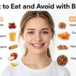 What to eat with braces in teeth