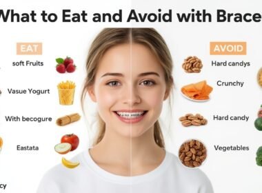 What to eat with braces in teeth